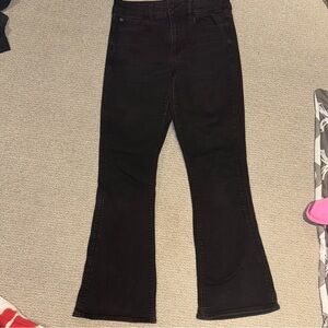 American Eagle Black Flare Jeans